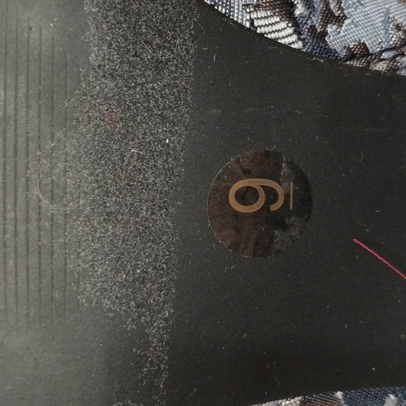 Blue silver merona boots size 9 - Picture 5 of 6